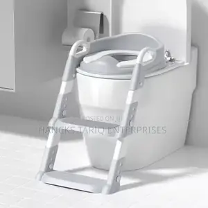 Adjustable Toddler Potty Training Seat With Step Stool Ladder