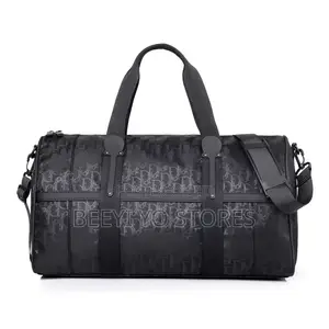 Premium Monogram Travel Duffle Bag