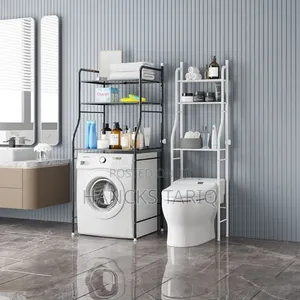 Space-Saving Over-the-Toilet Bathroom Storage Rack