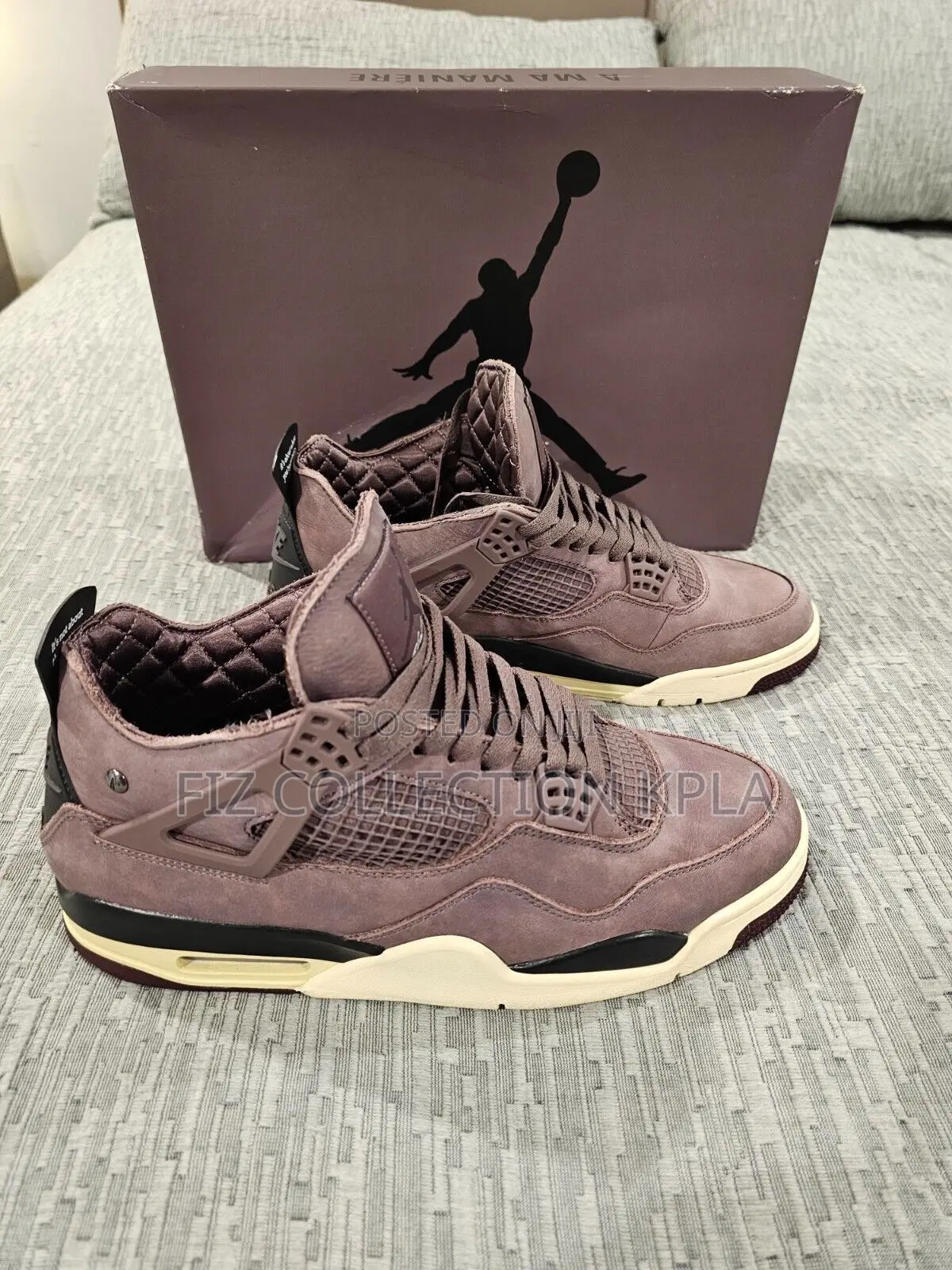 A Ma Maniére X Air Jordan 4 Retro Sp "Violet Ore".