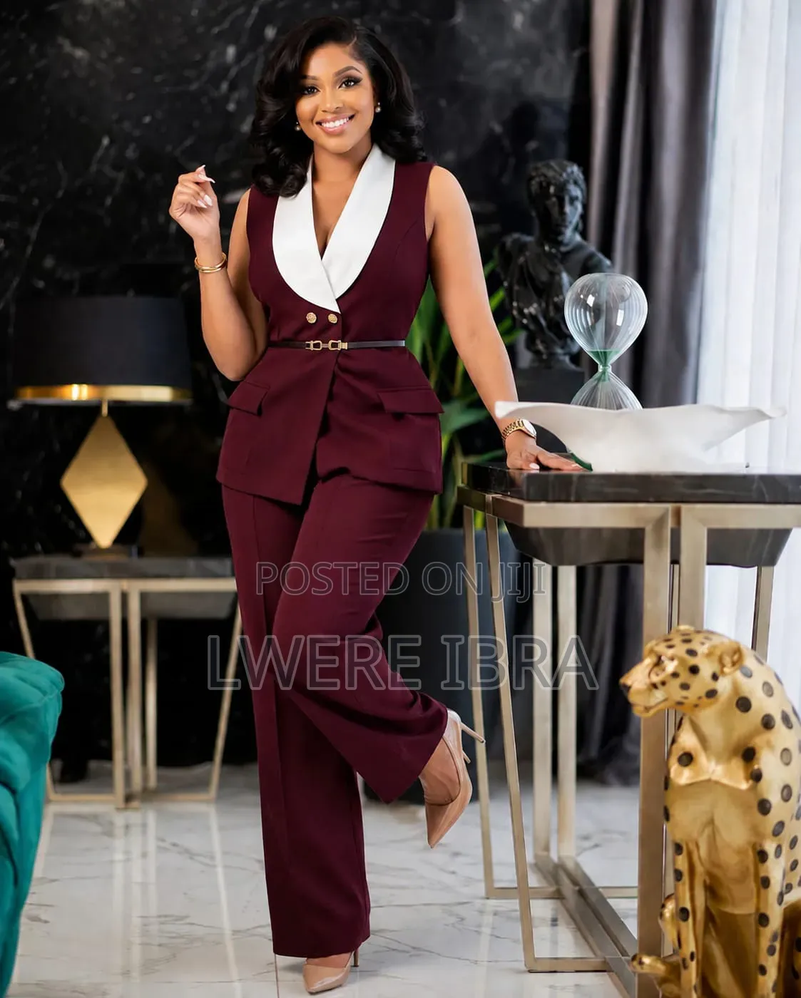 Brown Office Twopieces for Women