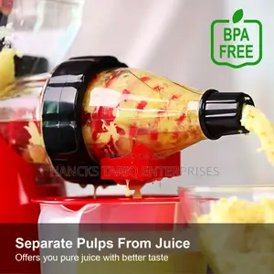 Manual Hand-Crank Fruit Vegetable Juicer