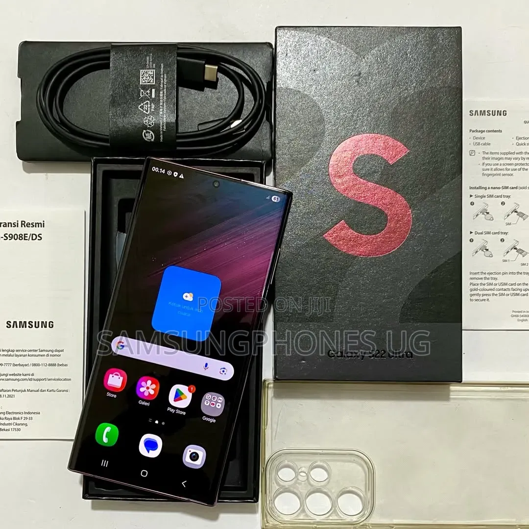 New Samsung Galaxy S22 Ultra 5G 512 GB Bronze