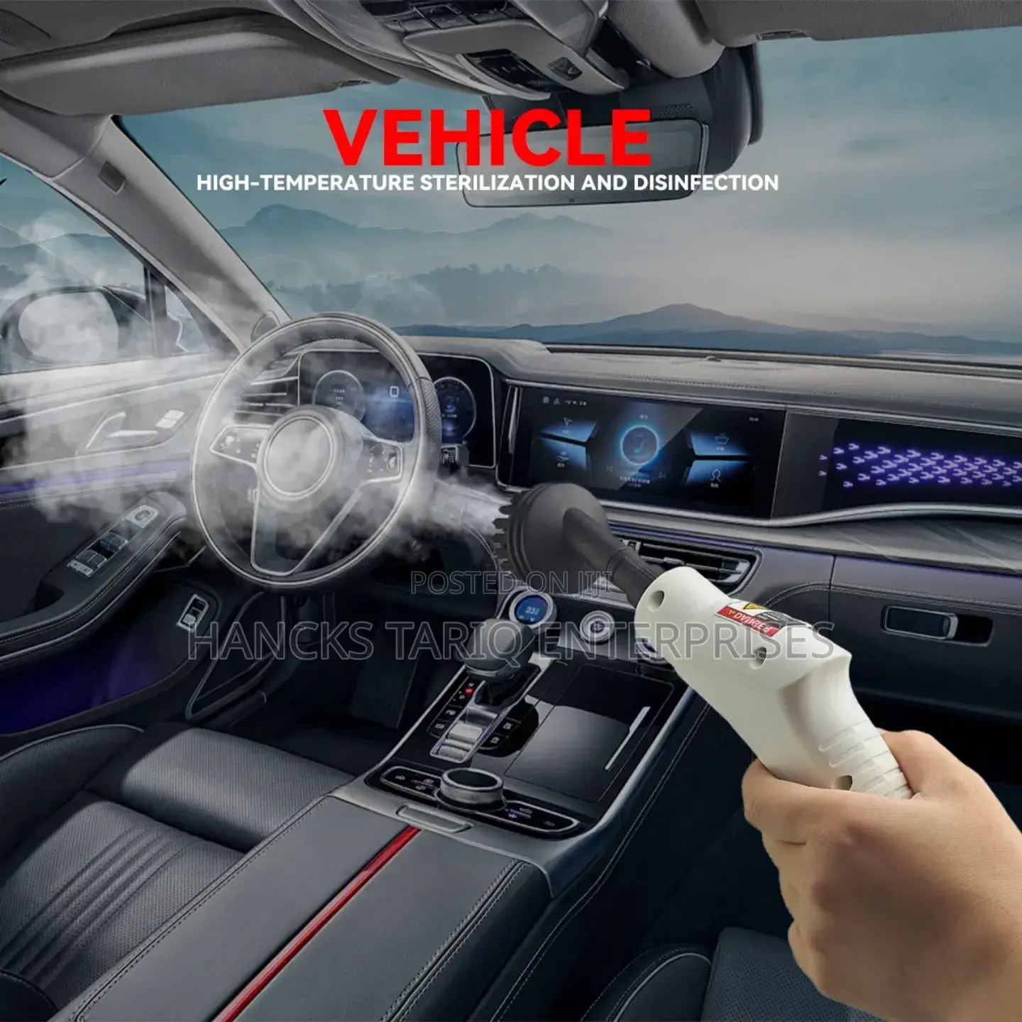 High-Pressure Portable Steam Cleaner