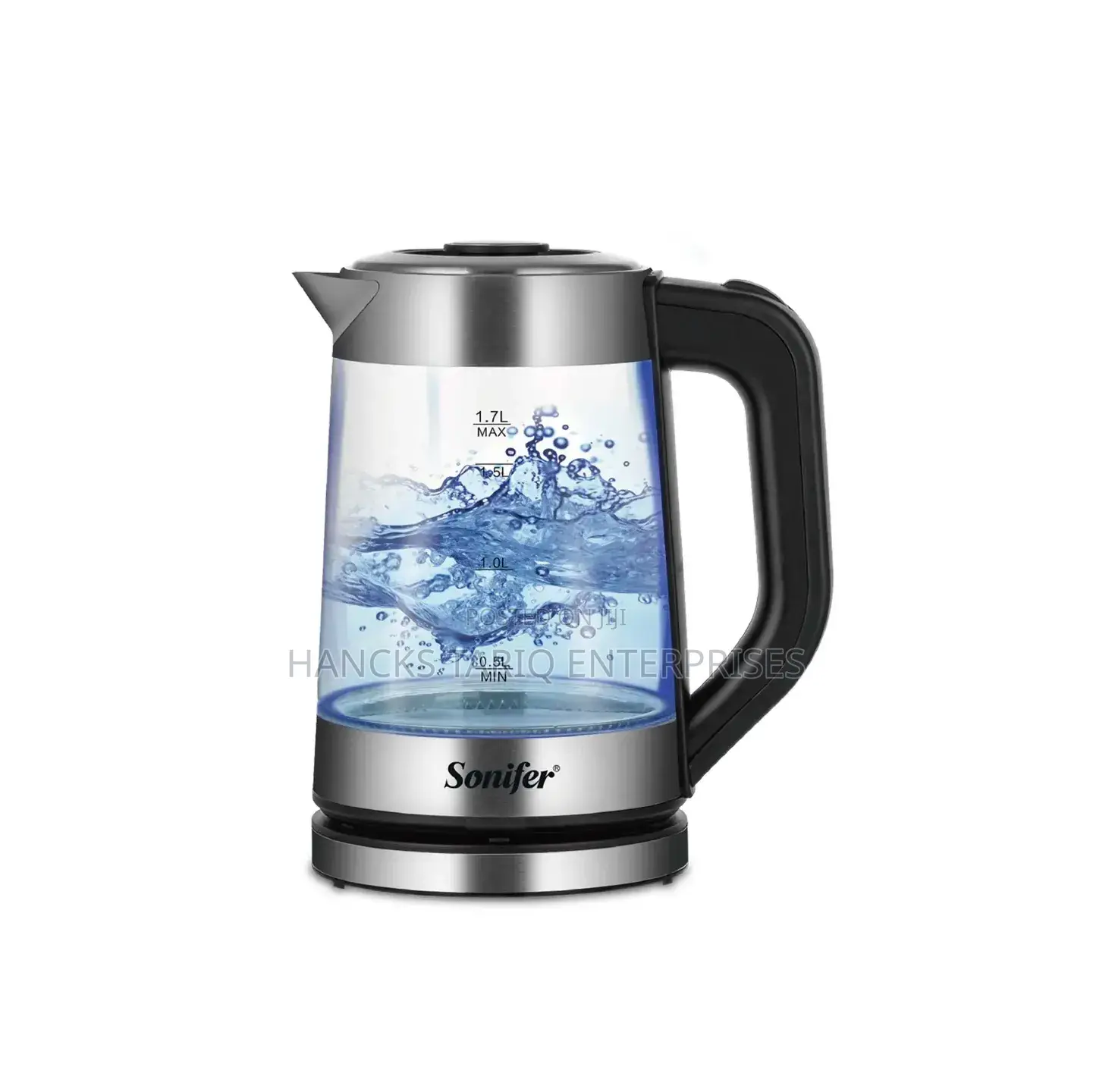 Sonifer Sf-2133 Electric Glass Kettle – 1.7l