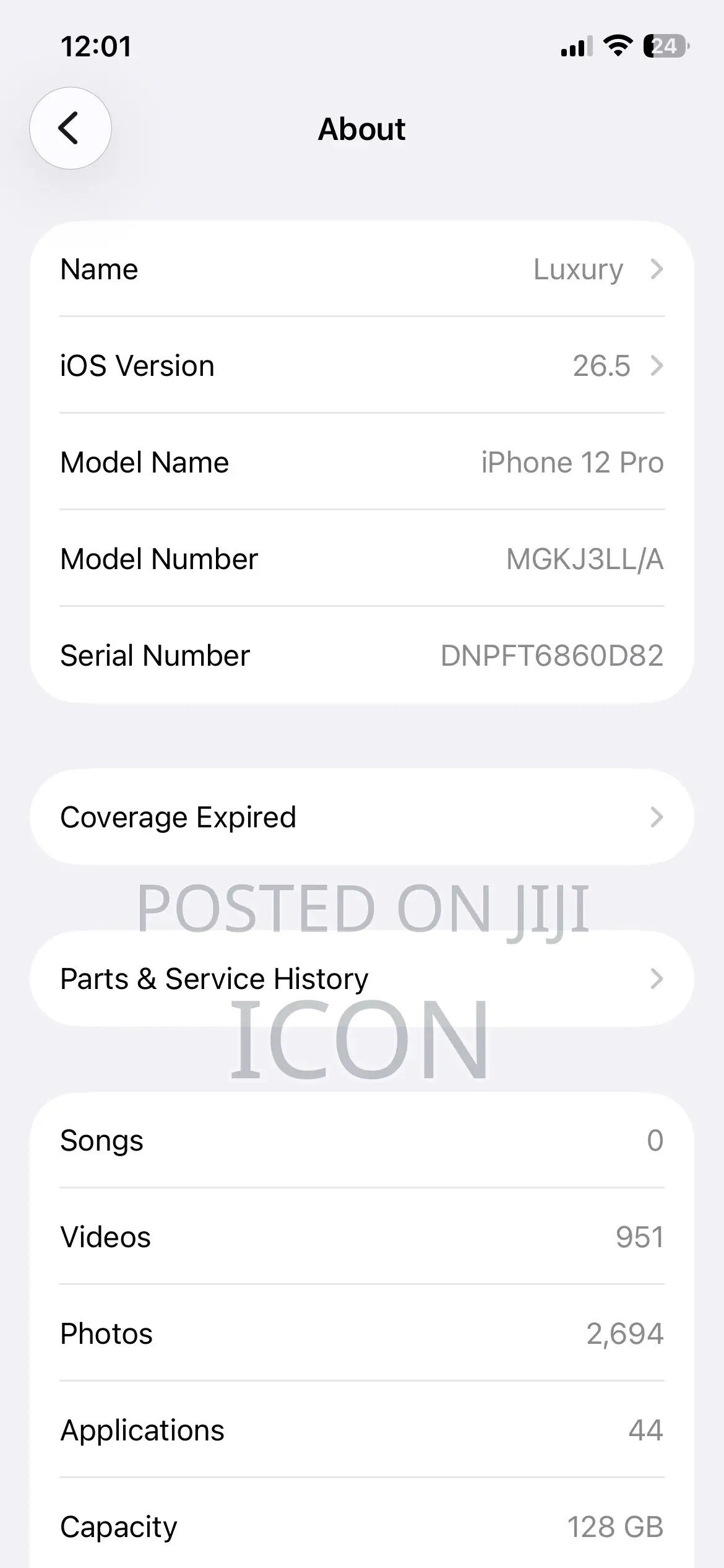 Apple iPhone 12 Pro 128 GB Gold