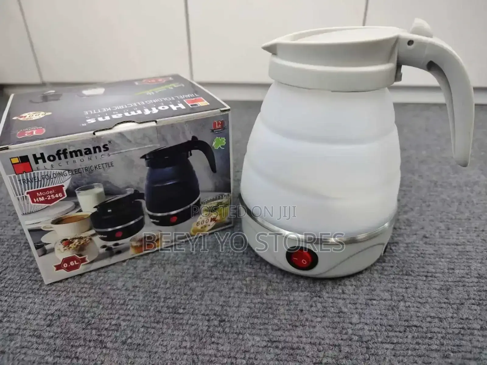 Hoffmans Travel Folding Electric Kettle