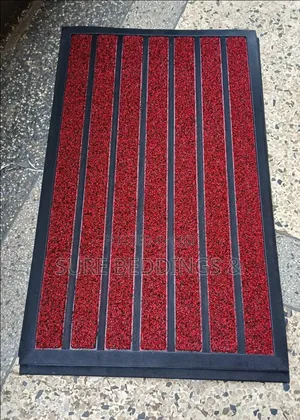 Stripped Synthetic Door Mat