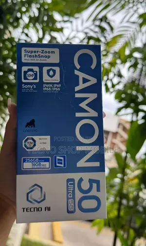 New Tecno Camon 50 Ultra 256 GB Green