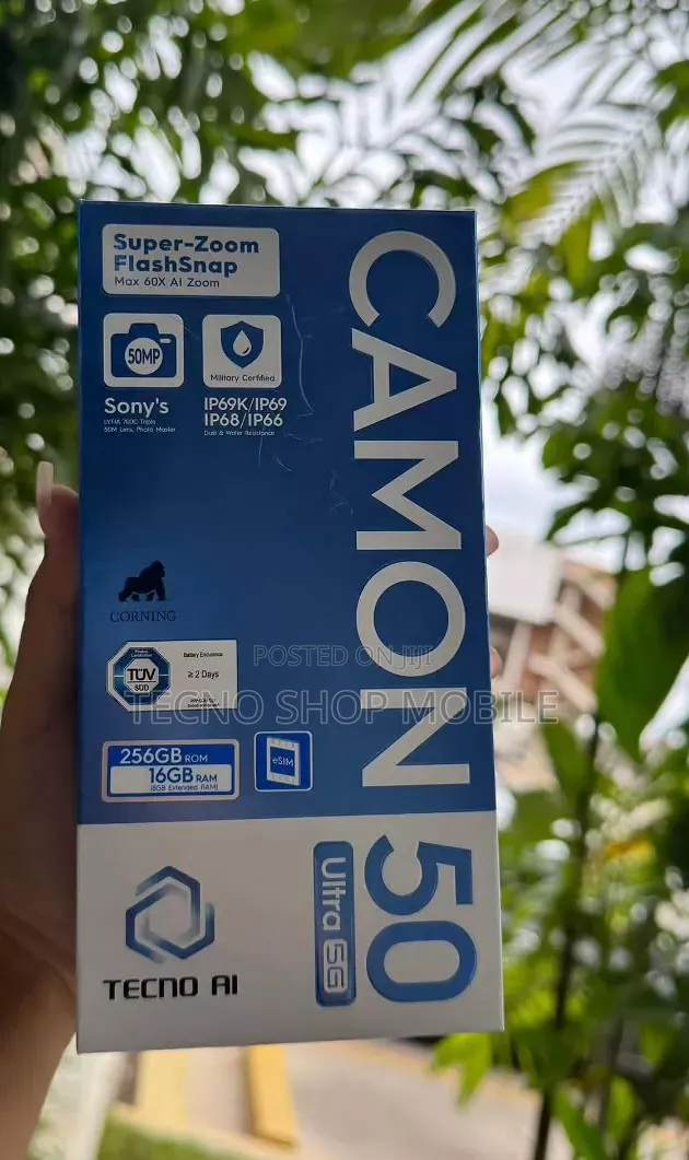 New Tecno Camon 50 Ultra 256 GB Green