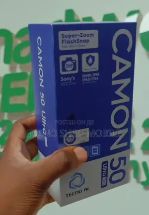 New Tecno Camon 50 Ultra 256 GB Blue