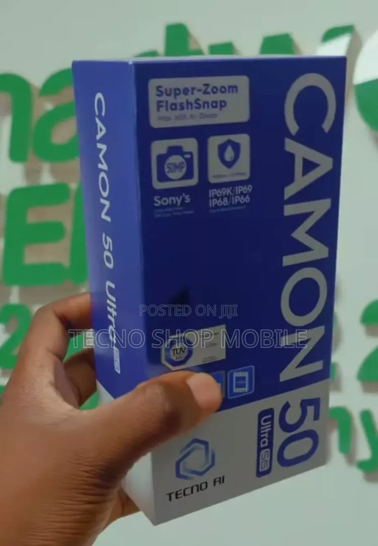 New Tecno Camon 50 Ultra 256 GB Blue