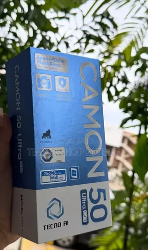 New Tecno Camon 50 Ultra 256 GB Black