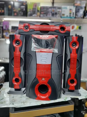 60w Djack Sound System Ak-Q3l 3.1 Channel X.Bass