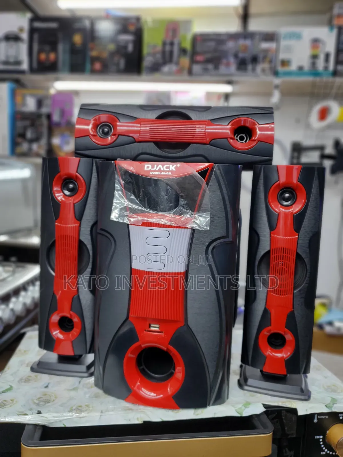 60w Djack Sound System Ak-Q3l 3.1 Channel X.Bass