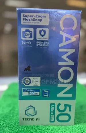 New Tecno Camon 50 Ultra 256 GB Pink