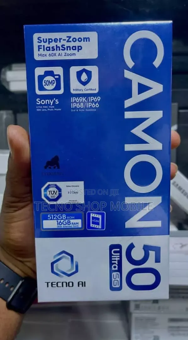 New Tecno Camon 50 Ultra 512 GB Red