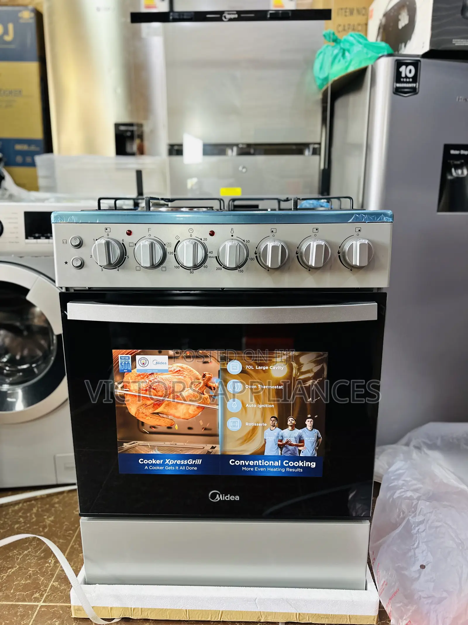 Midea Cooker 3+1 60x60cm