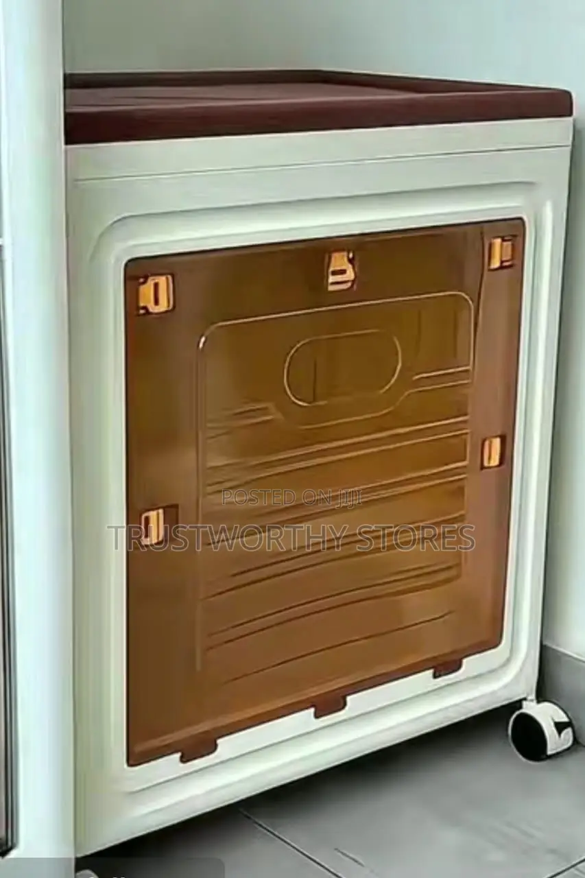 Foldable Plastic Clothes Storage Box With Wheels