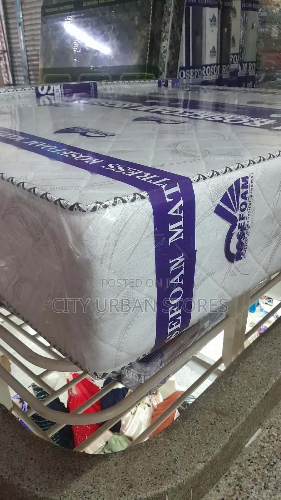5x6 by 10 Inches Rosefoam High Density Mattress