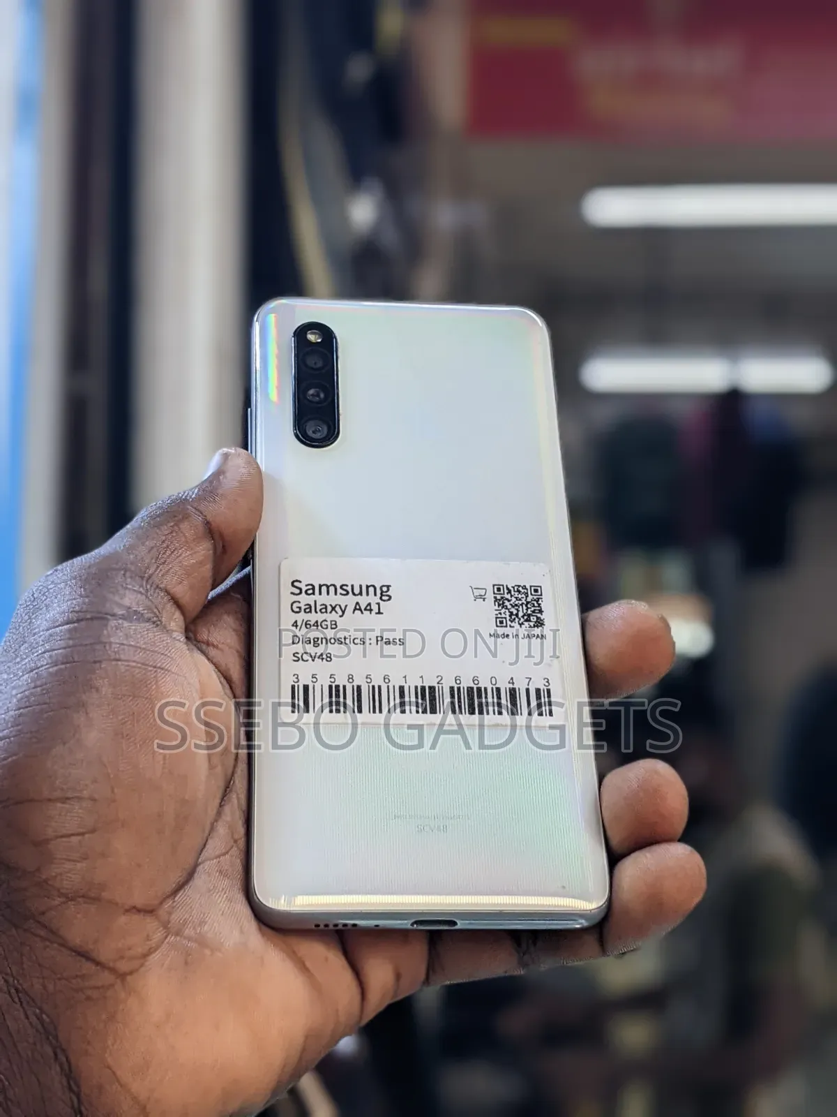Samsung Galaxy A41 64 GB White