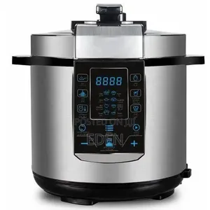 Hoffmans 4 In1 Electric Pressure Cooker 6l, Hm 718 - Silver