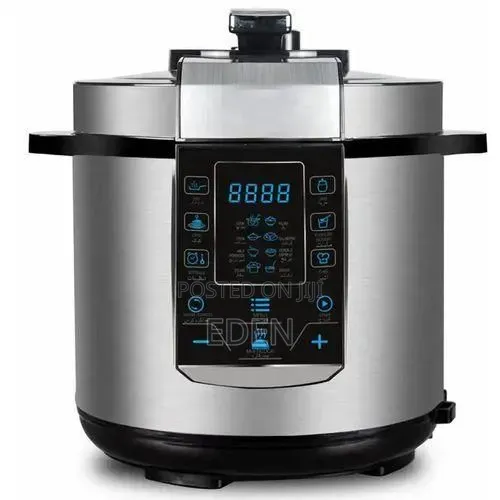 Hoffmans 4 In1 Electric Pressure Cooker 6l, Hm 718 - Silver