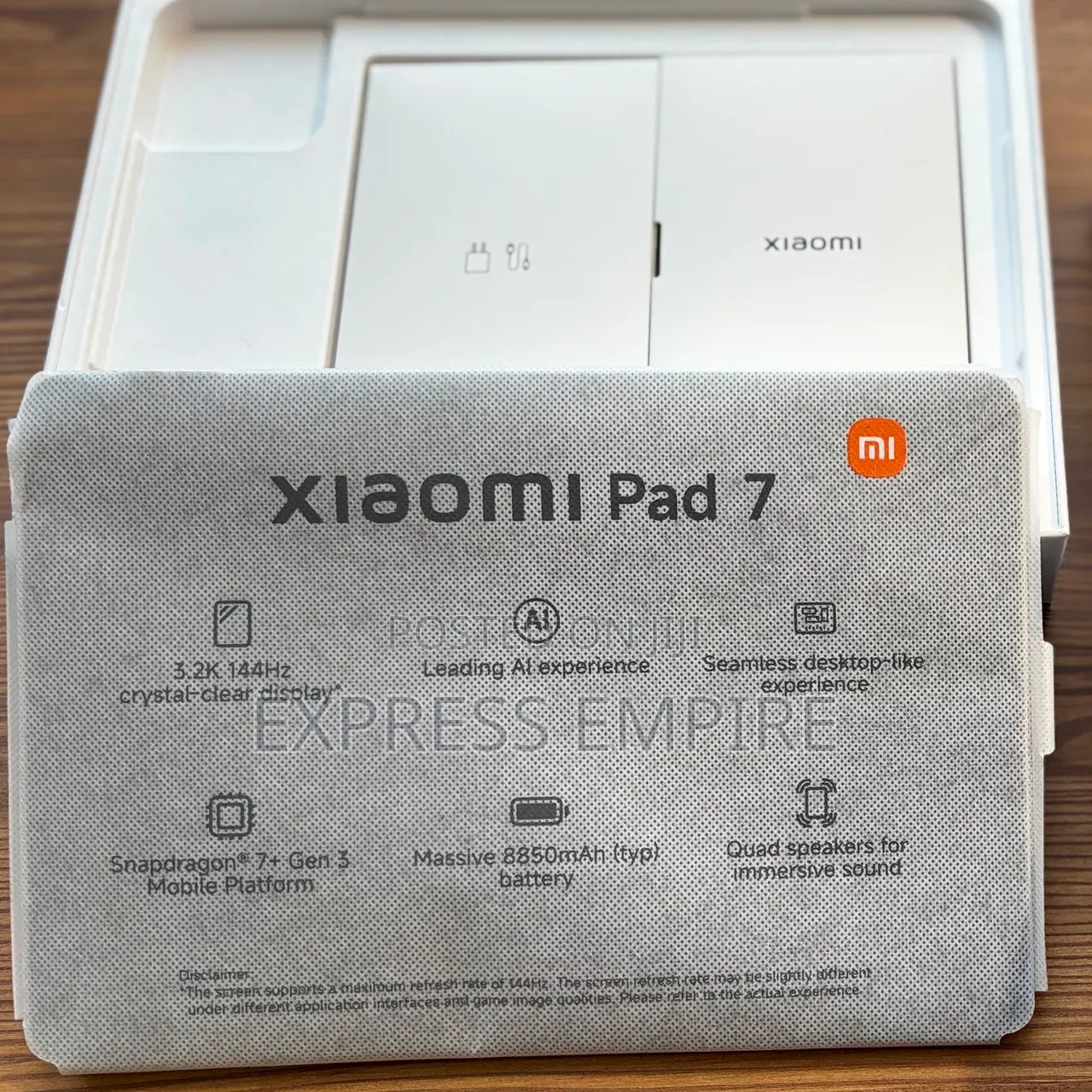 New Xiaomi Pad 7 256 GB Gray