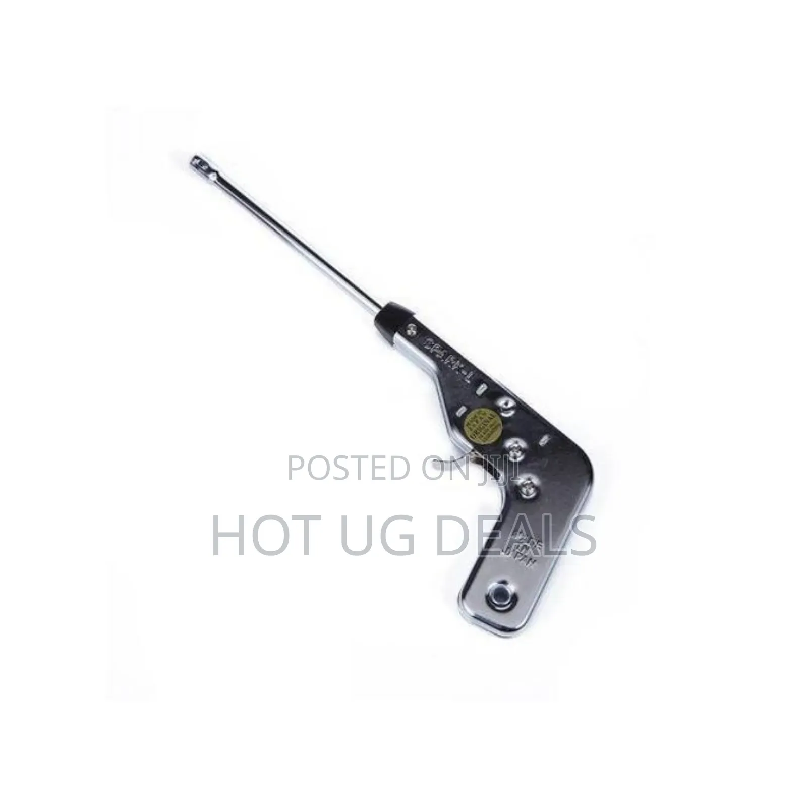 Pistol Gas Igniter - Gas Lighter – No Batteries Needed - Black