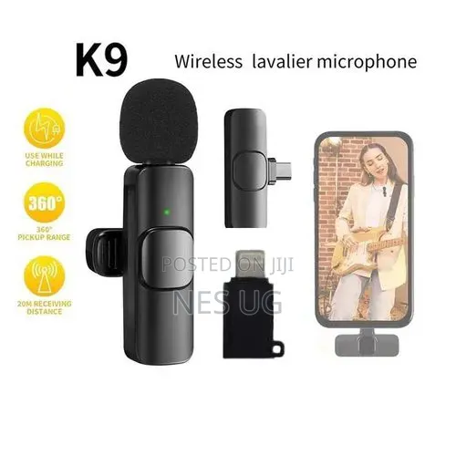 Wireless Microphone for Vlogging Live Streaming