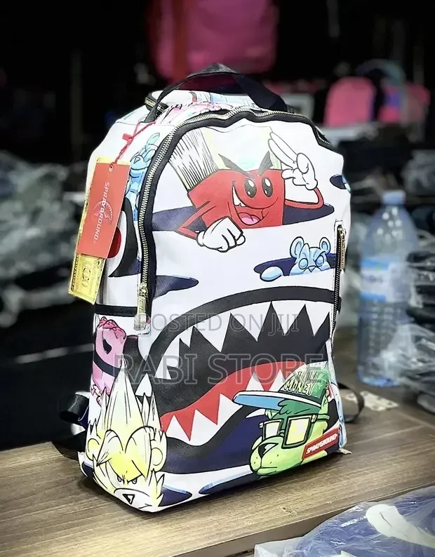 Spray Ground Cartoon Bag