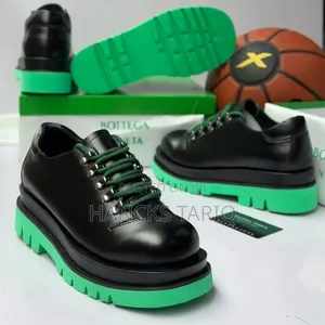 Authentic Bottega Veneta Platform Lug-Sole Shoes