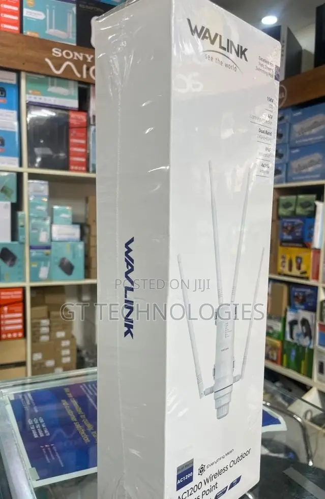 Wavlink Ac1200 Wireless Outdoor Access Point / 7dbi Antennas