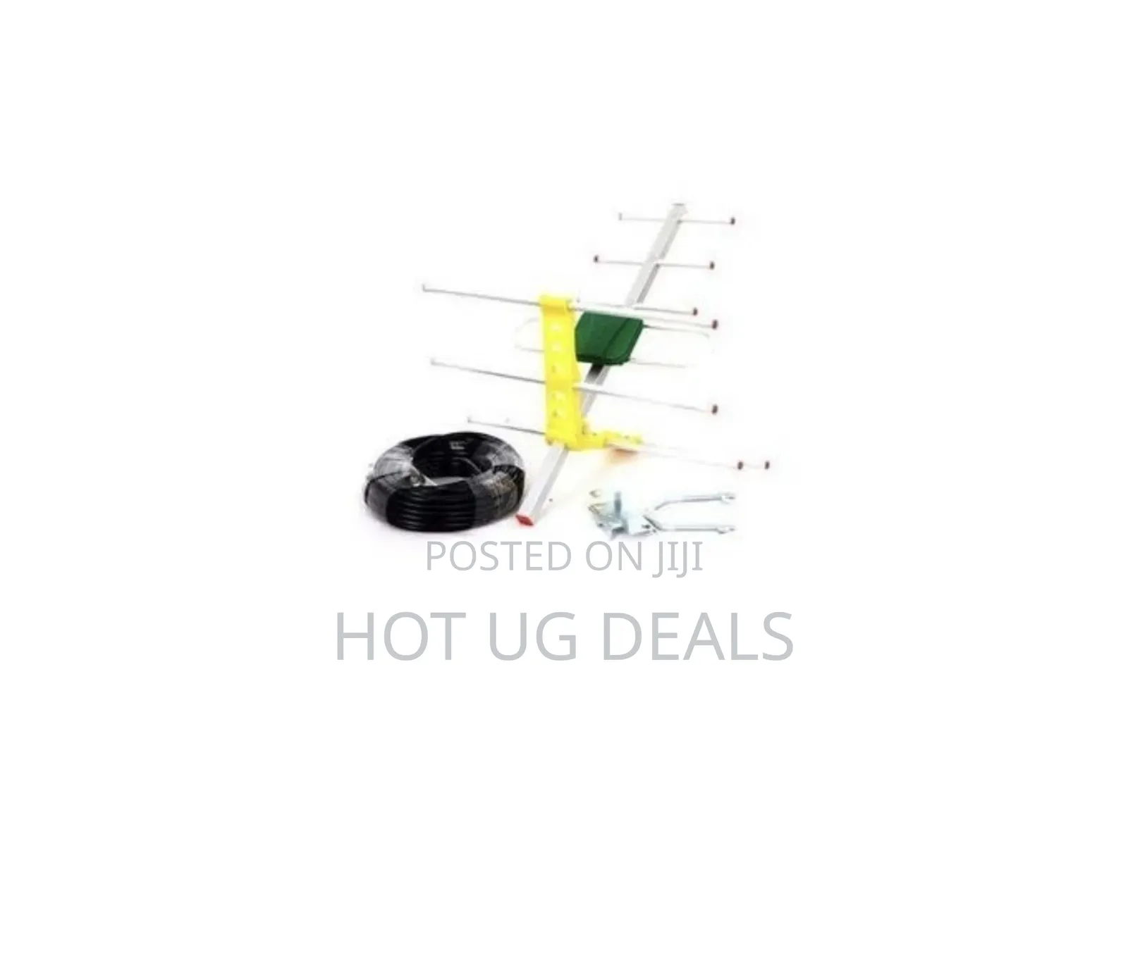 Phelistar Gotv Free to Air Outdoor Antenna With 10m Wire -Silver