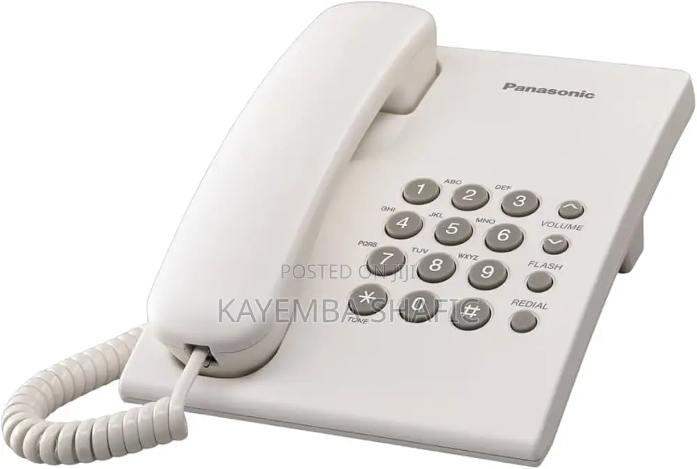 Panasonic Single Line Kx-Ts500mx Corded Landline Phone