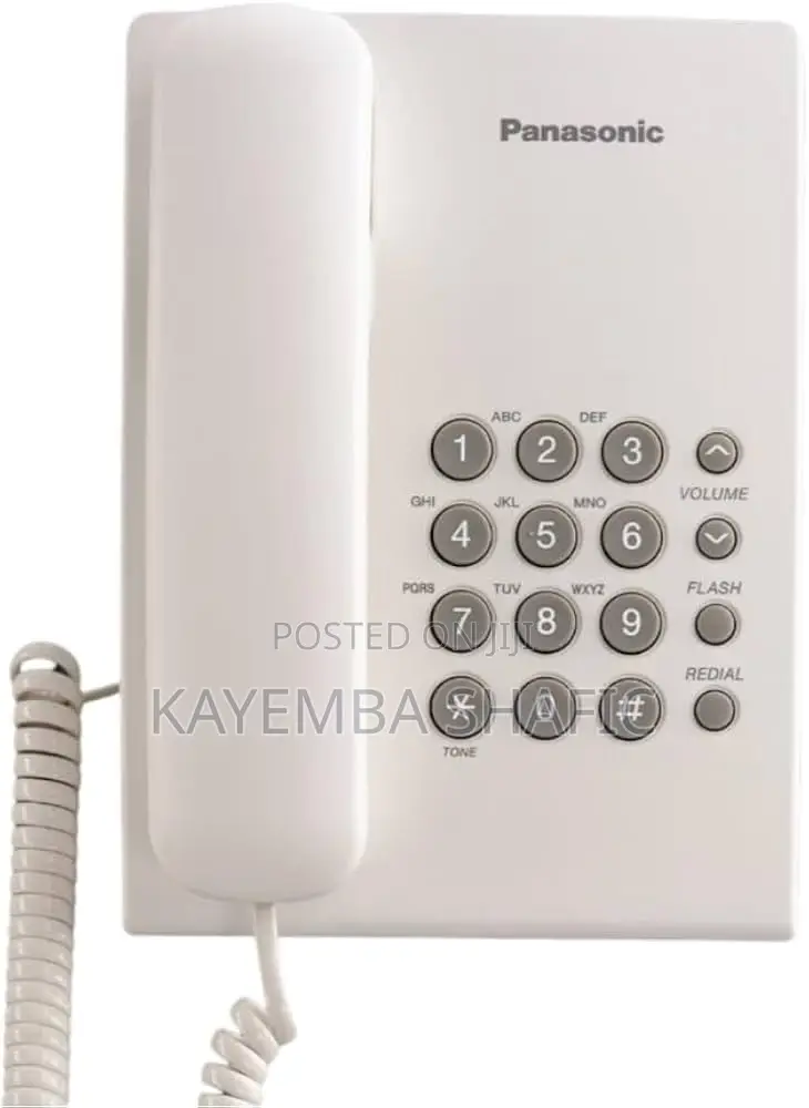 Panasonic Single Line Kx-Ts500mx Corded Landline Phone