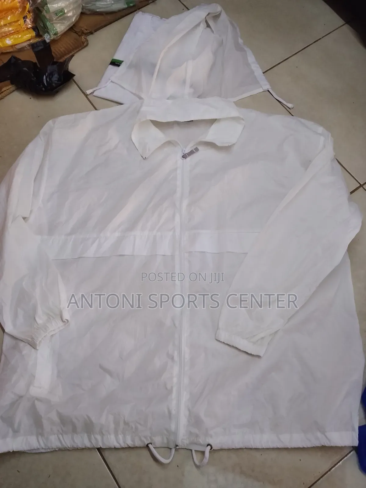 Training Jacket White Color