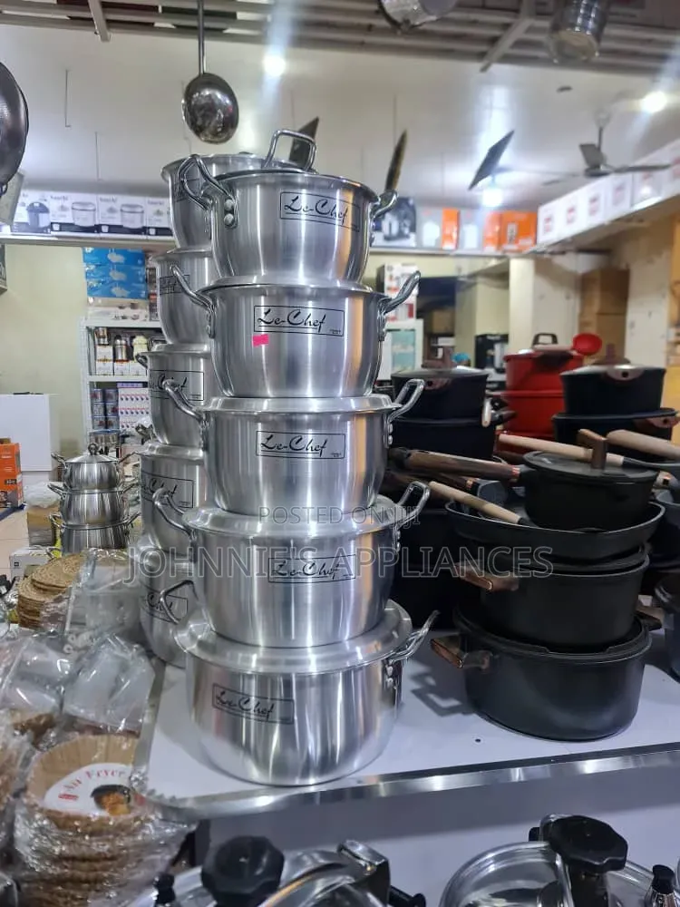 Le-Chief Cooking Saucepan With Covers
