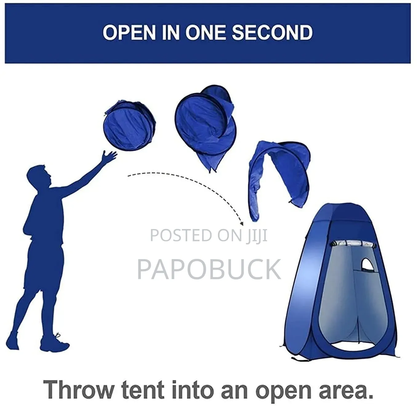 Privacy Outdoor Pop-Up Tent