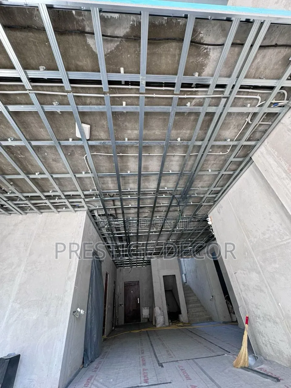 Layout for Gypsum Ceiling