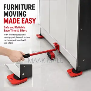 5pcs Heavy Duty Abs Moving Rollers