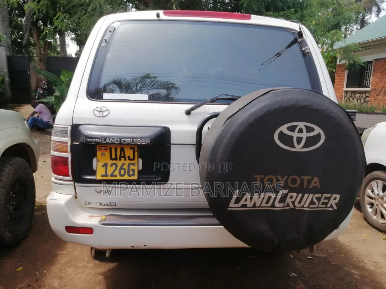 Toyota Land Cruiser 2004 Silver