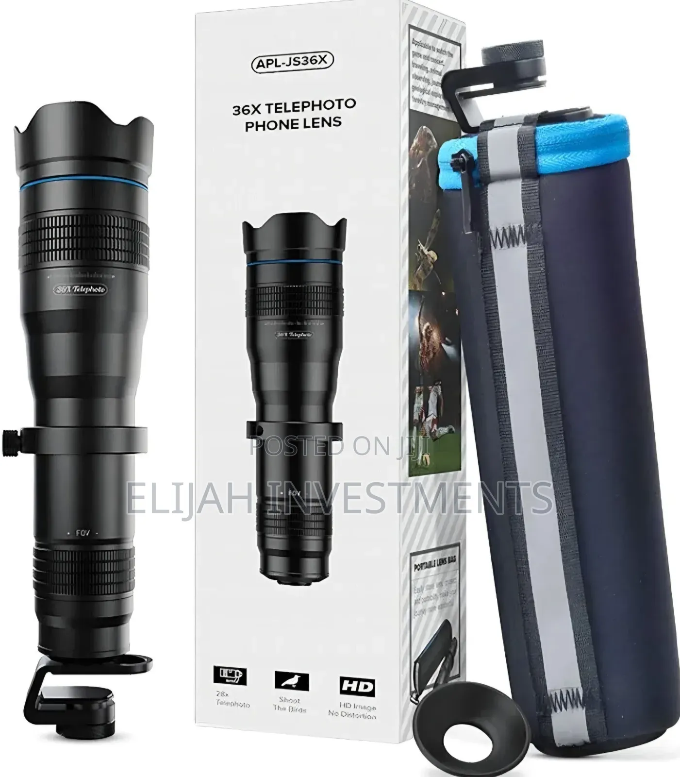 36x Telephoto Zoom Lens Kits for Smartphones.