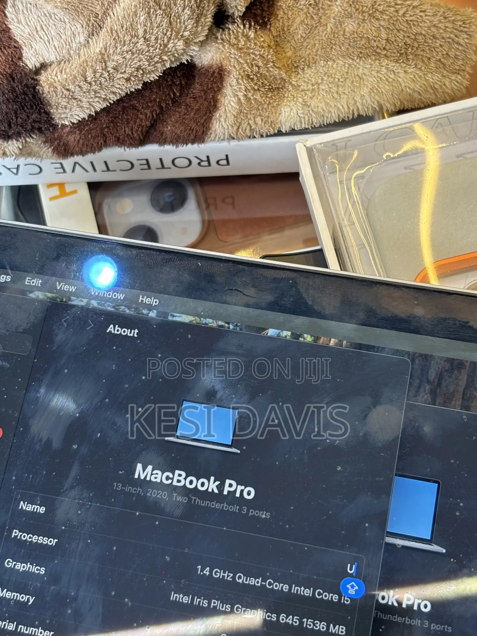 Laptop Apple MacBook Pro 2020 8GB Intel Core i5 SSD 256GB