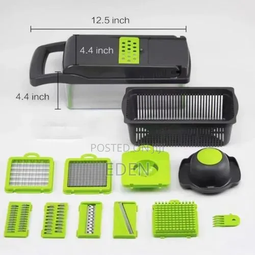 11 in 1 Multi-Function Vegetable and Fruit Chopper Kitchen Diced Artif