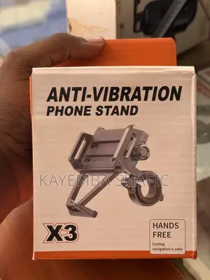 Heavy-Duty Metal Anti-Vibration Motorcycle Bicycle Phone Stand X3