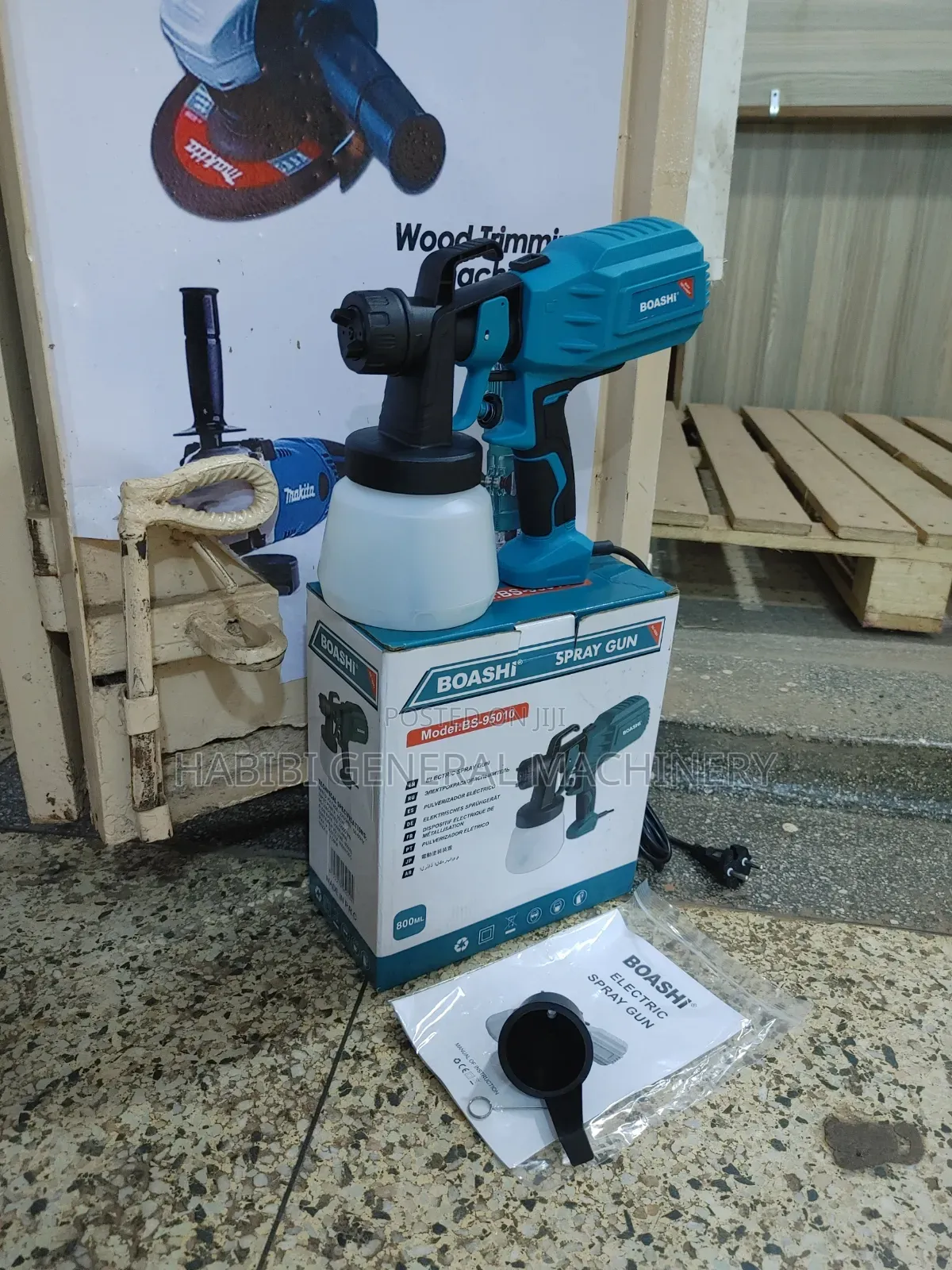 Handheld Electric Corded Paint Spray Gun (Boashi)