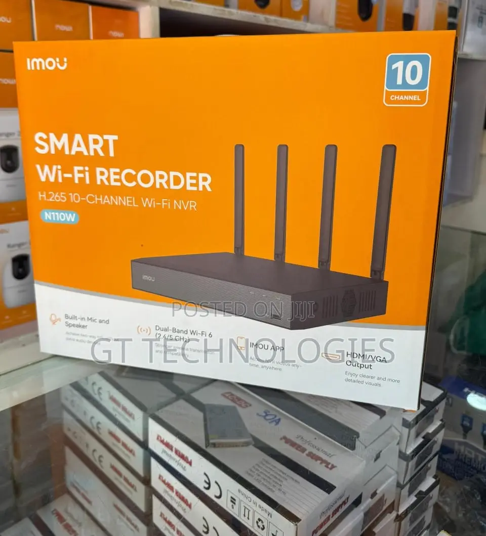 Wireless Nvr/Imou Smart Wi-fi Recorder/ 10-channel Nvr