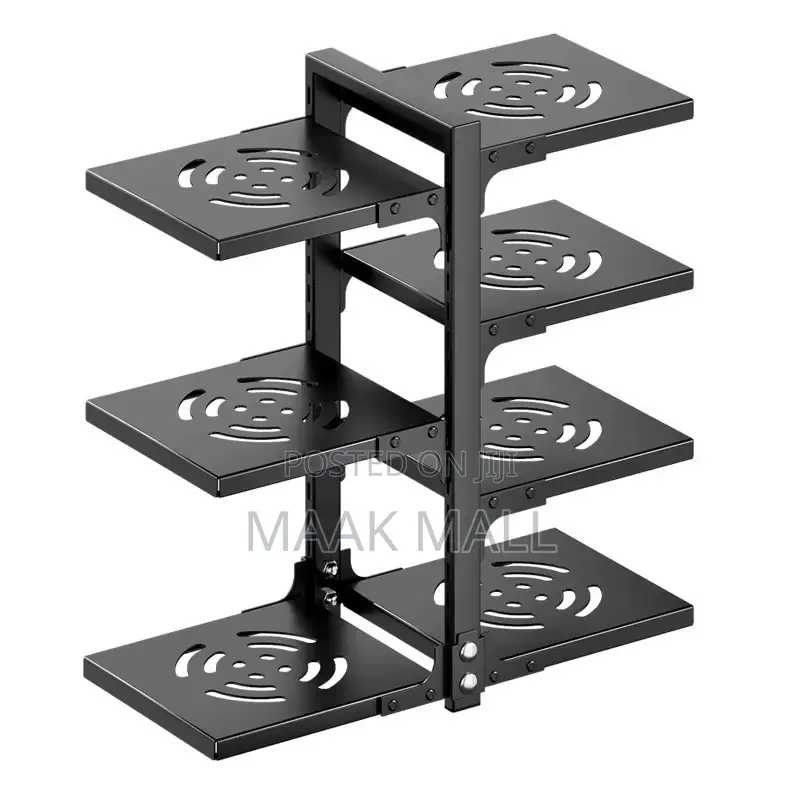 Double Multi Layer Floor Standing Pot Rack