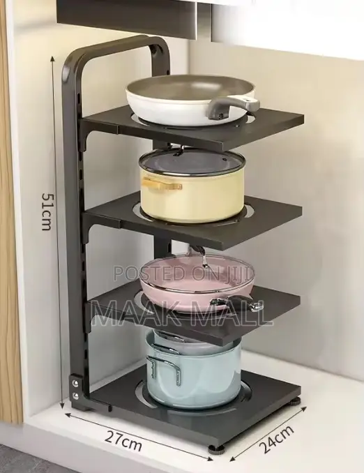Stainless Steel Pot Rack 4layer